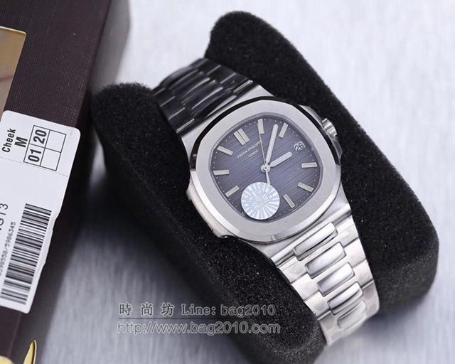PATEK PHILIPPE手錶 最薄的鋼表之王5711鸚鵡螺 百達翡麗自動上鏈男表 百達翡麗高端男士腕表  hds1676
